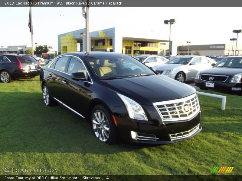 Black Raven / Caramel/Jet Black 2013 Cadillac XTS Premium FWD