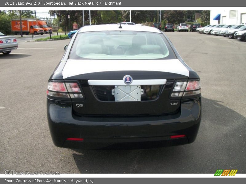 Jet Black Metallic / Parchment 2011 Saab 9-3 2.0T Sport Sedan