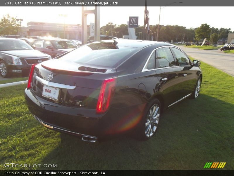 Black Raven / Caramel/Jet Black 2013 Cadillac XTS Premium FWD