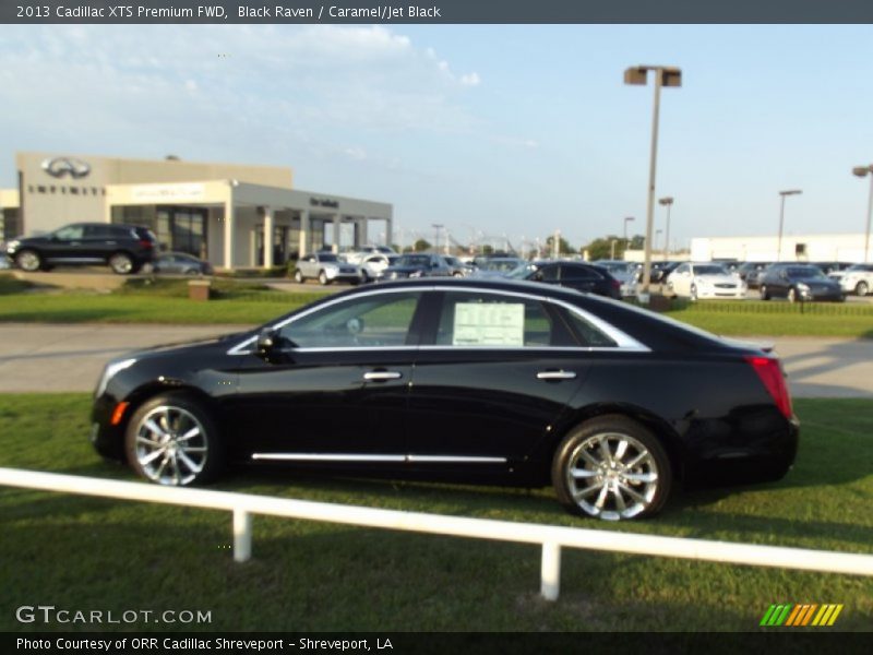 Black Raven / Caramel/Jet Black 2013 Cadillac XTS Premium FWD