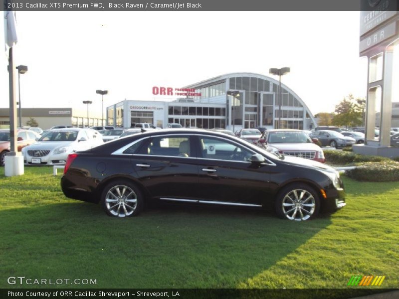 Black Raven / Caramel/Jet Black 2013 Cadillac XTS Premium FWD