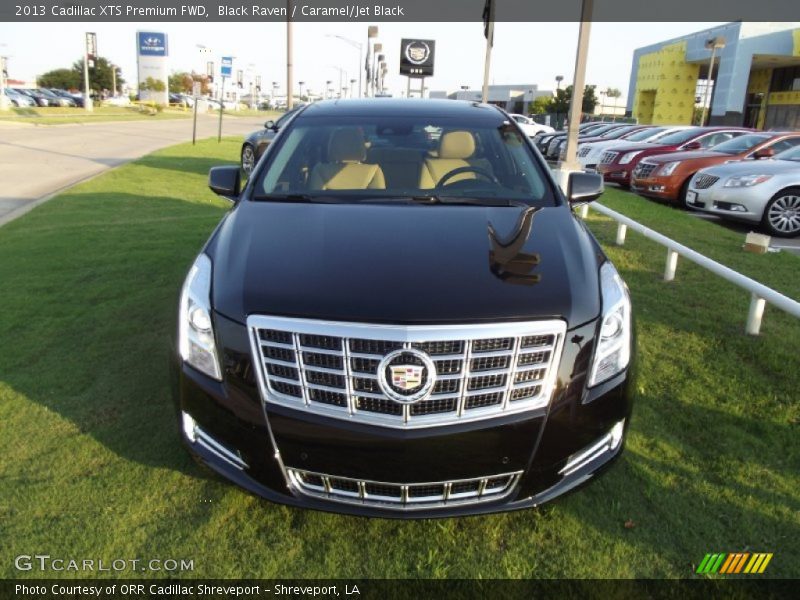 Black Raven / Caramel/Jet Black 2013 Cadillac XTS Premium FWD