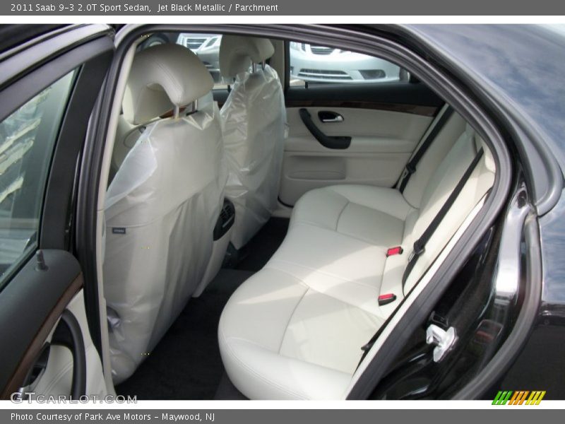 Jet Black Metallic / Parchment 2011 Saab 9-3 2.0T Sport Sedan