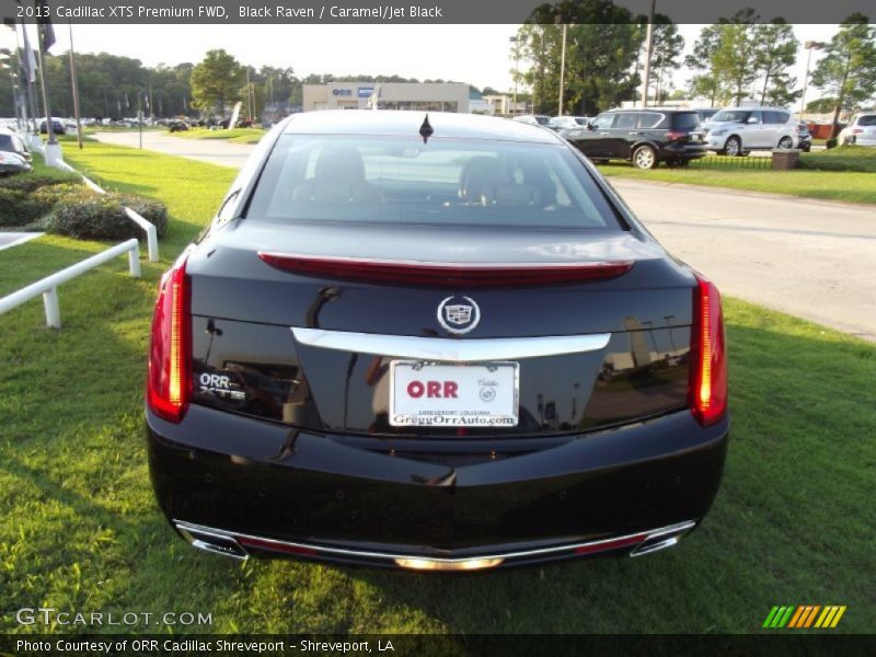 Black Raven / Caramel/Jet Black 2013 Cadillac XTS Premium FWD