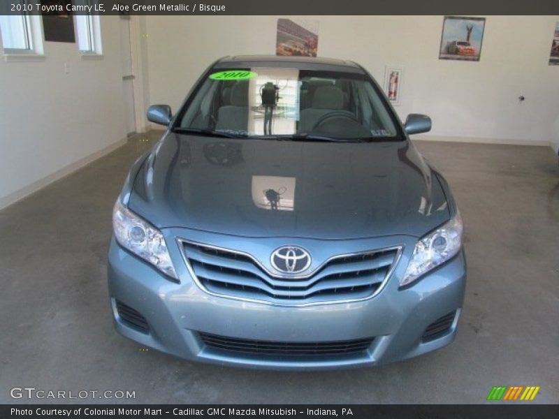 Aloe Green Metallic / Bisque 2010 Toyota Camry LE