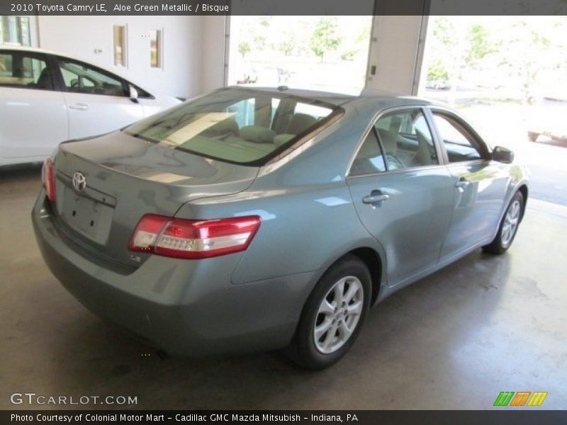 Aloe Green Metallic / Bisque 2010 Toyota Camry LE