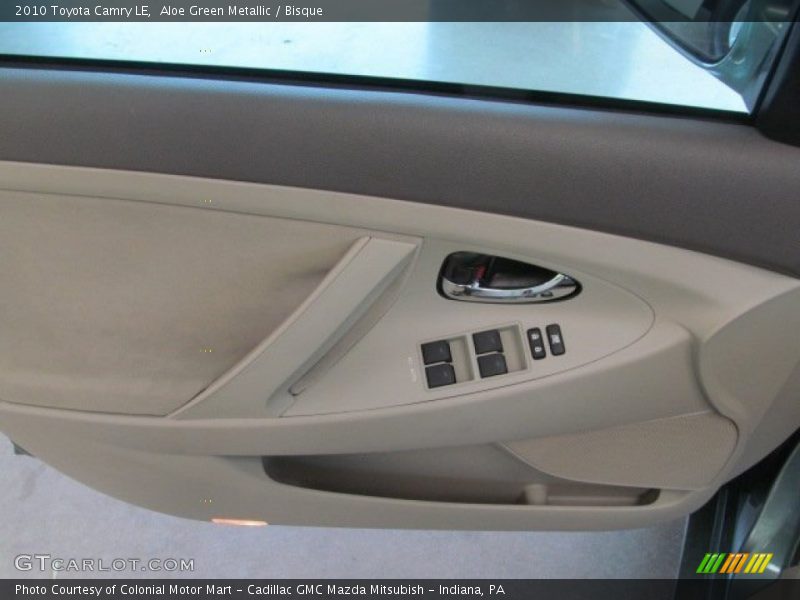 Aloe Green Metallic / Bisque 2010 Toyota Camry LE