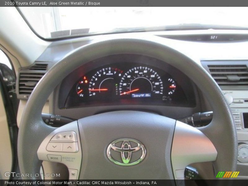 Aloe Green Metallic / Bisque 2010 Toyota Camry LE