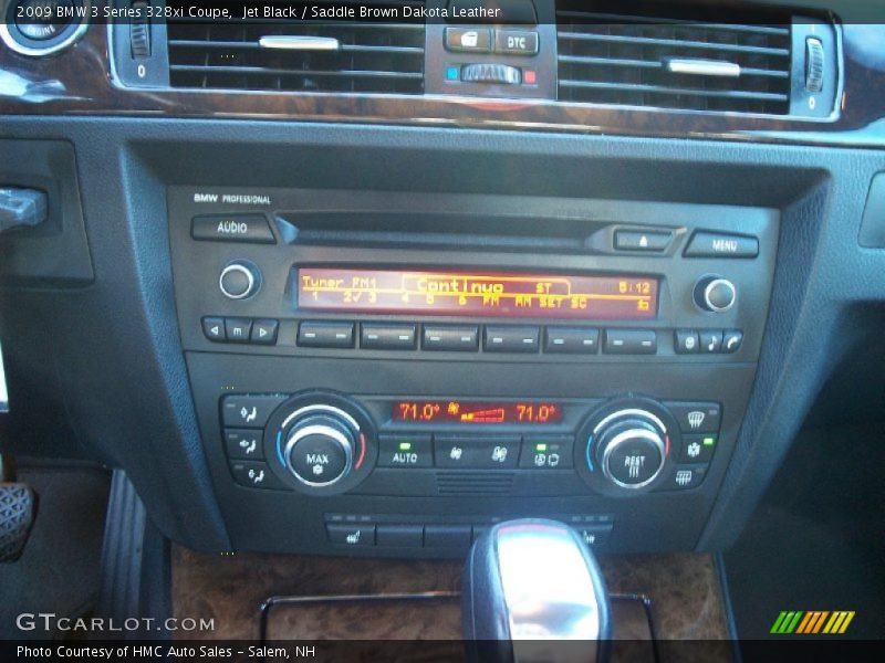 Jet Black / Saddle Brown Dakota Leather 2009 BMW 3 Series 328xi Coupe