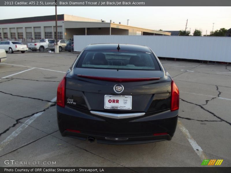 Black Diamond Tricoat / Jet Black/Jet Black Accents 2013 Cadillac ATS 2.5L Luxury