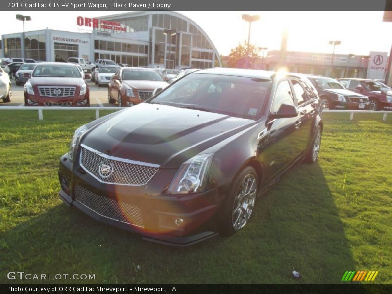 Black Raven / Ebony 2013 Cadillac CTS -V Sport Wagon