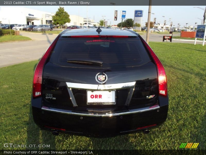 Black Raven / Ebony 2013 Cadillac CTS -V Sport Wagon