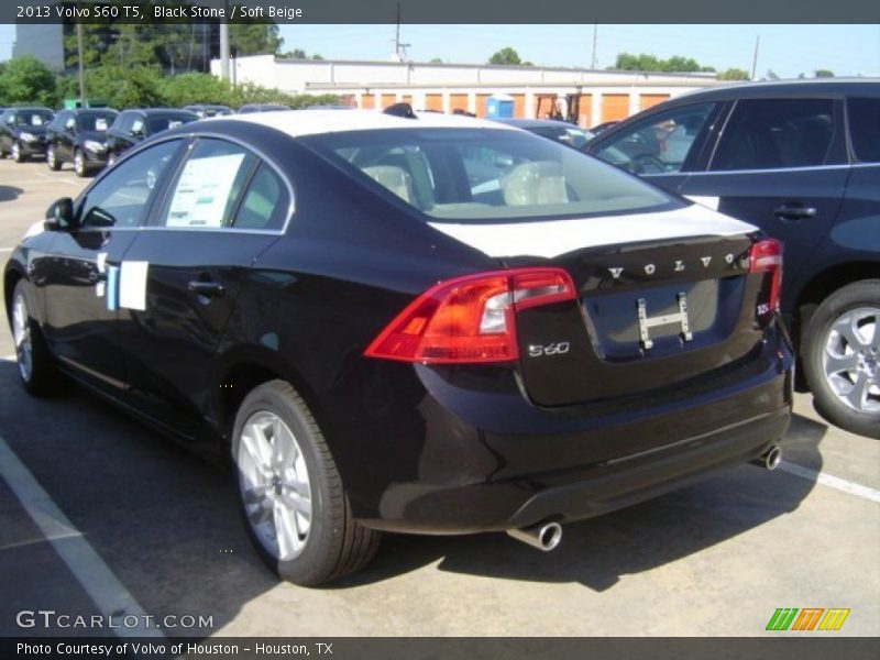 Black Stone / Soft Beige 2013 Volvo S60 T5