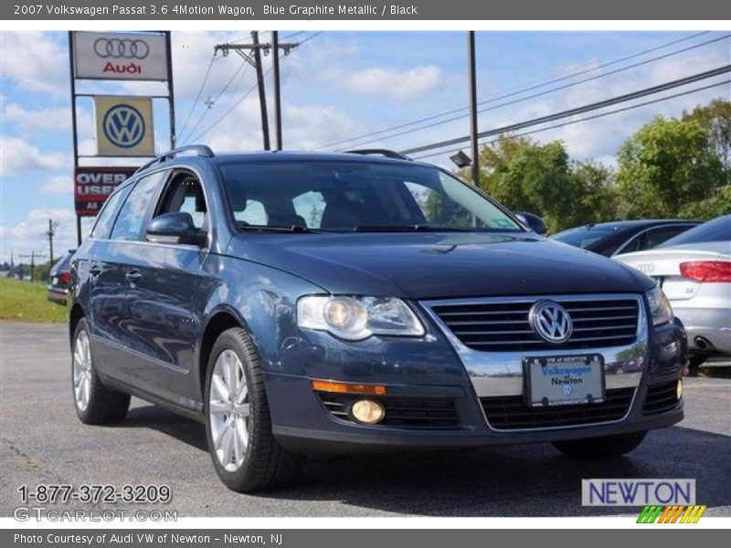 Blue Graphite Metallic / Black 2007 Volkswagen Passat 3.6 4Motion Wagon