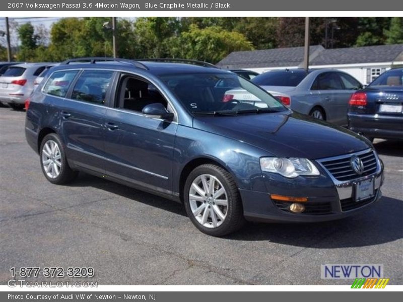Blue Graphite Metallic / Black 2007 Volkswagen Passat 3.6 4Motion Wagon