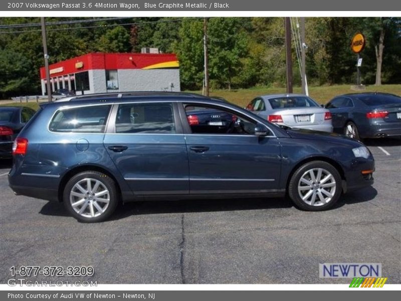 Blue Graphite Metallic / Black 2007 Volkswagen Passat 3.6 4Motion Wagon