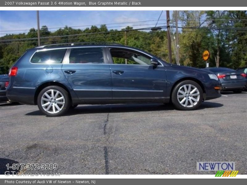 Blue Graphite Metallic / Black 2007 Volkswagen Passat 3.6 4Motion Wagon