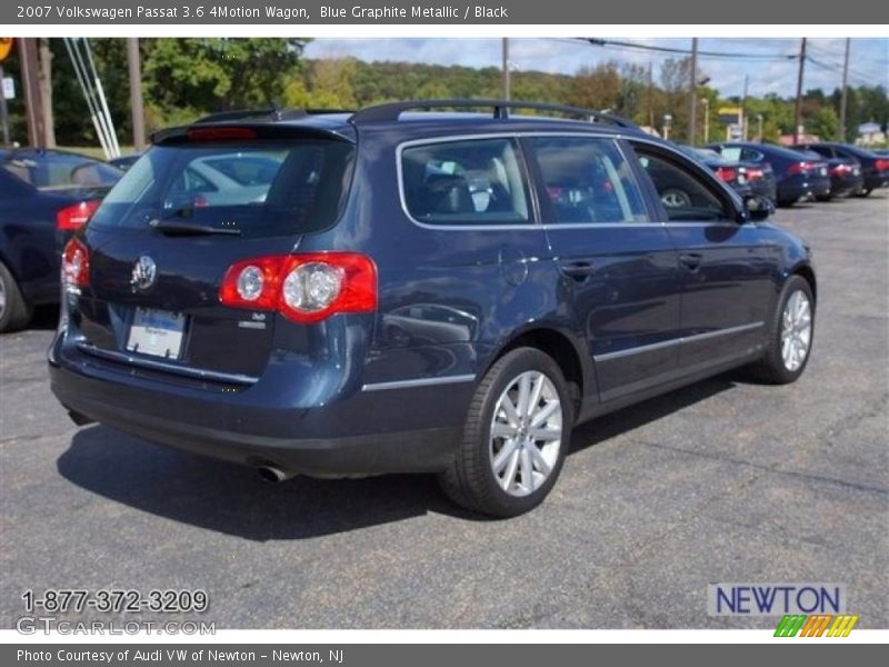 Blue Graphite Metallic / Black 2007 Volkswagen Passat 3.6 4Motion Wagon