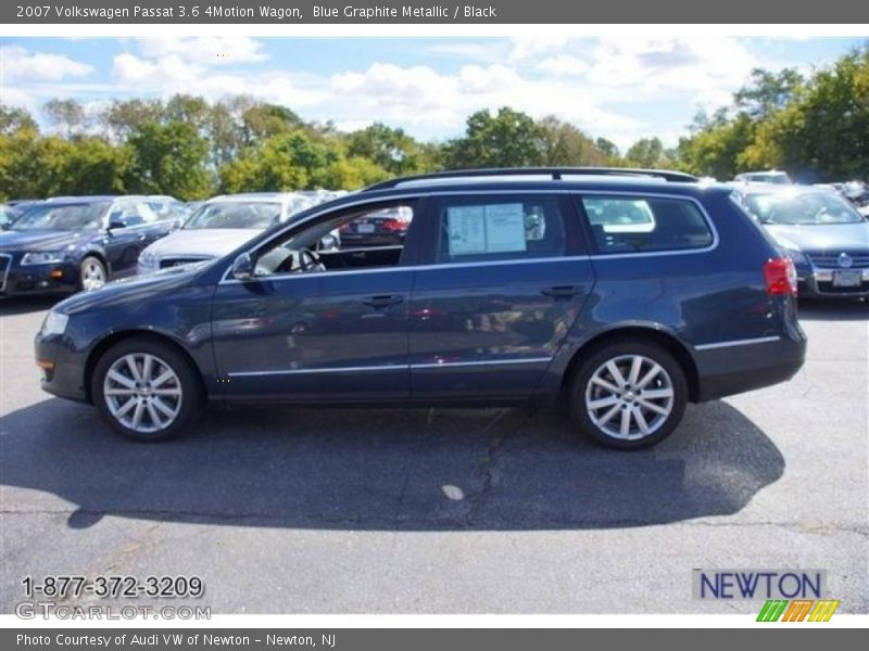 Blue Graphite Metallic / Black 2007 Volkswagen Passat 3.6 4Motion Wagon
