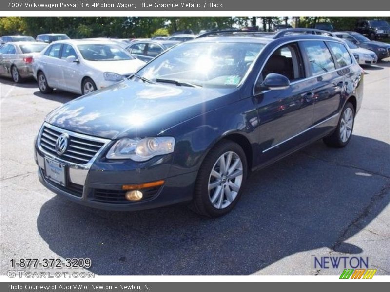 Blue Graphite Metallic / Black 2007 Volkswagen Passat 3.6 4Motion Wagon