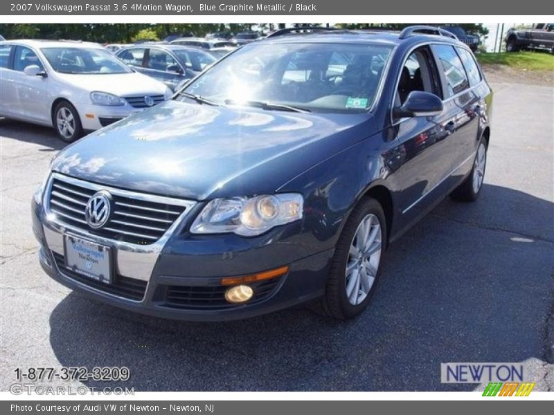 Blue Graphite Metallic / Black 2007 Volkswagen Passat 3.6 4Motion Wagon