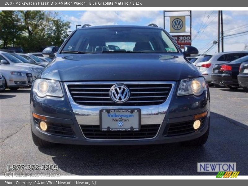 Blue Graphite Metallic / Black 2007 Volkswagen Passat 3.6 4Motion Wagon