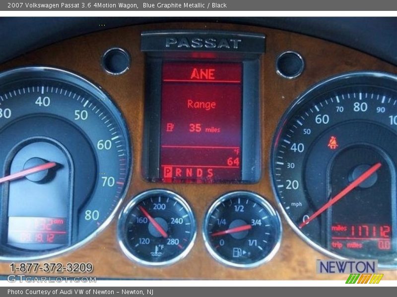 Blue Graphite Metallic / Black 2007 Volkswagen Passat 3.6 4Motion Wagon