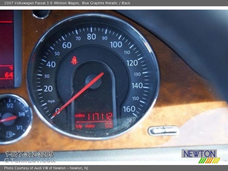 Blue Graphite Metallic / Black 2007 Volkswagen Passat 3.6 4Motion Wagon