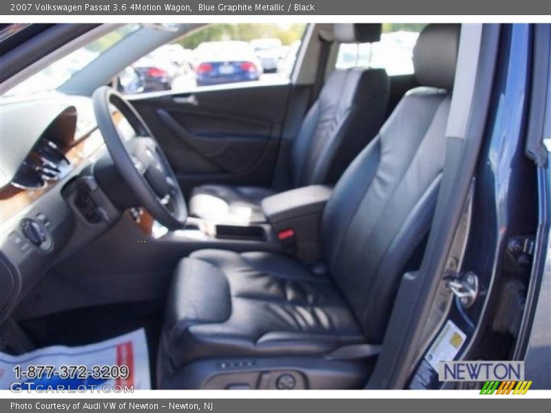 Blue Graphite Metallic / Black 2007 Volkswagen Passat 3.6 4Motion Wagon