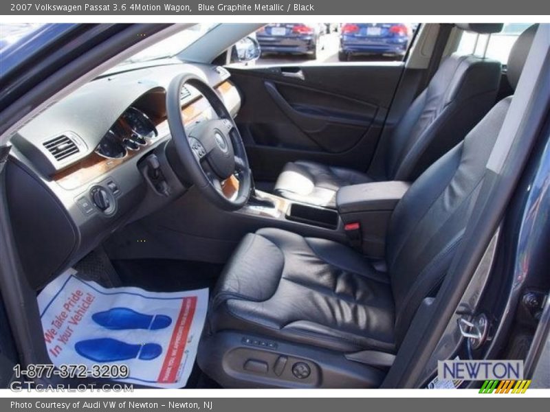 Blue Graphite Metallic / Black 2007 Volkswagen Passat 3.6 4Motion Wagon