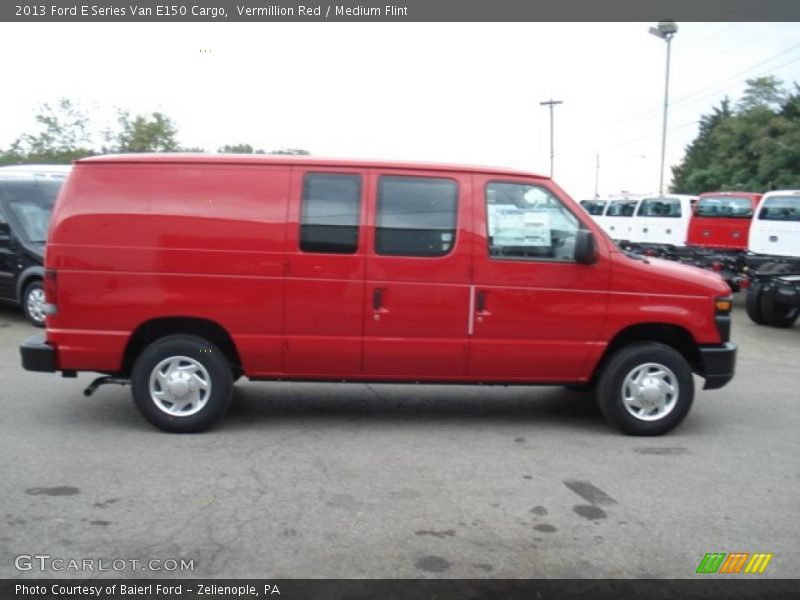  2013 E Series Van E150 Cargo Vermillion Red
