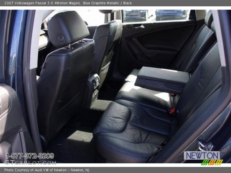 Blue Graphite Metallic / Black 2007 Volkswagen Passat 3.6 4Motion Wagon