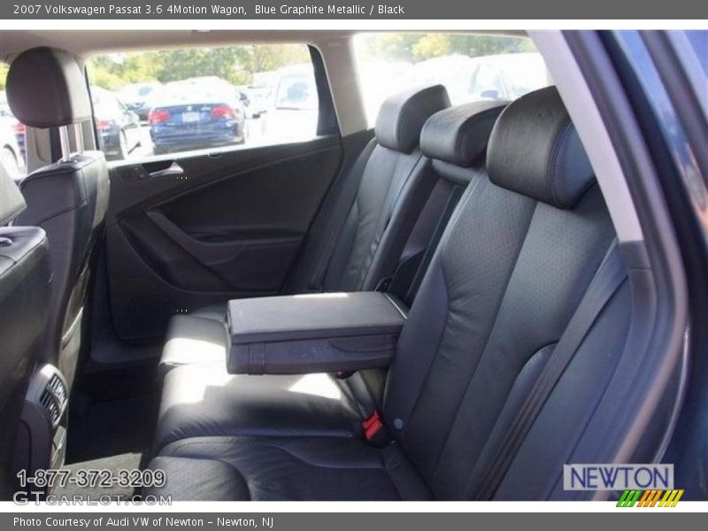 Blue Graphite Metallic / Black 2007 Volkswagen Passat 3.6 4Motion Wagon