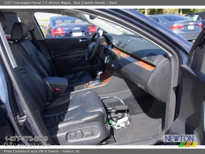 Blue Graphite Metallic / Black 2007 Volkswagen Passat 3.6 4Motion Wagon