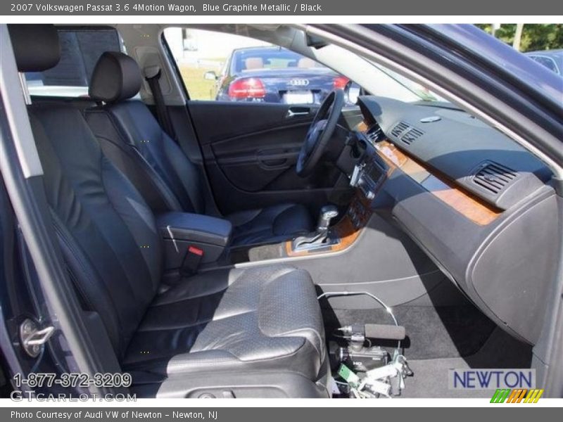 Blue Graphite Metallic / Black 2007 Volkswagen Passat 3.6 4Motion Wagon