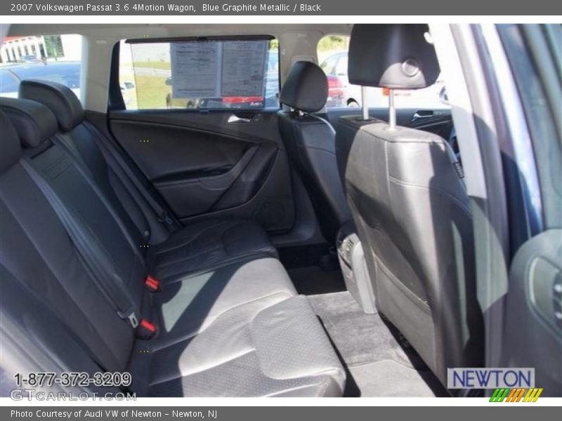 Blue Graphite Metallic / Black 2007 Volkswagen Passat 3.6 4Motion Wagon