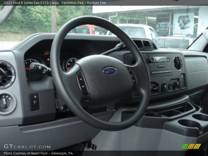  2013 E Series Van E150 Cargo Medium Flint Interior
