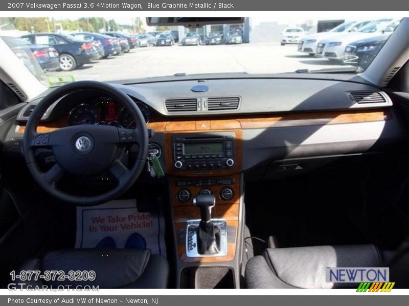 Blue Graphite Metallic / Black 2007 Volkswagen Passat 3.6 4Motion Wagon