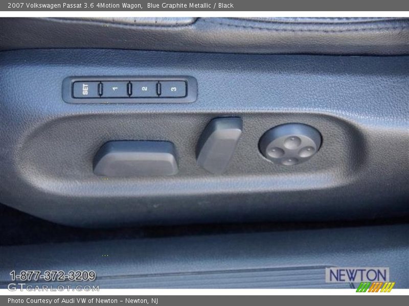 Blue Graphite Metallic / Black 2007 Volkswagen Passat 3.6 4Motion Wagon