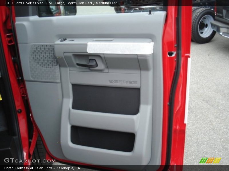 Vermillion Red / Medium Flint 2013 Ford E Series Van E150 Cargo