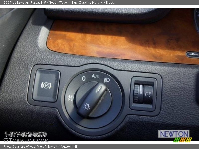 Blue Graphite Metallic / Black 2007 Volkswagen Passat 3.6 4Motion Wagon