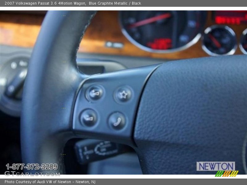 Blue Graphite Metallic / Black 2007 Volkswagen Passat 3.6 4Motion Wagon