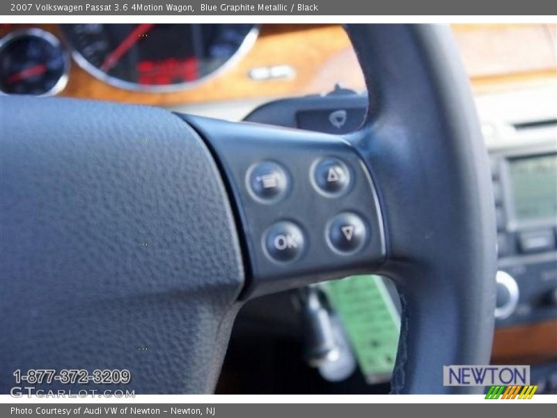 Blue Graphite Metallic / Black 2007 Volkswagen Passat 3.6 4Motion Wagon