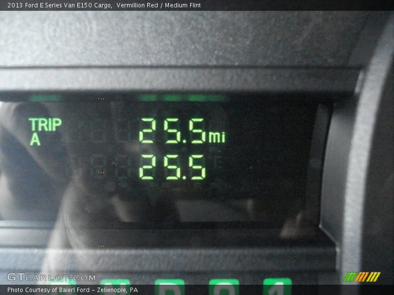 Vermillion Red / Medium Flint 2013 Ford E Series Van E150 Cargo