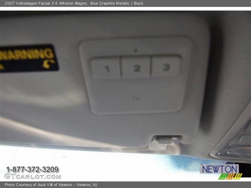 Blue Graphite Metallic / Black 2007 Volkswagen Passat 3.6 4Motion Wagon