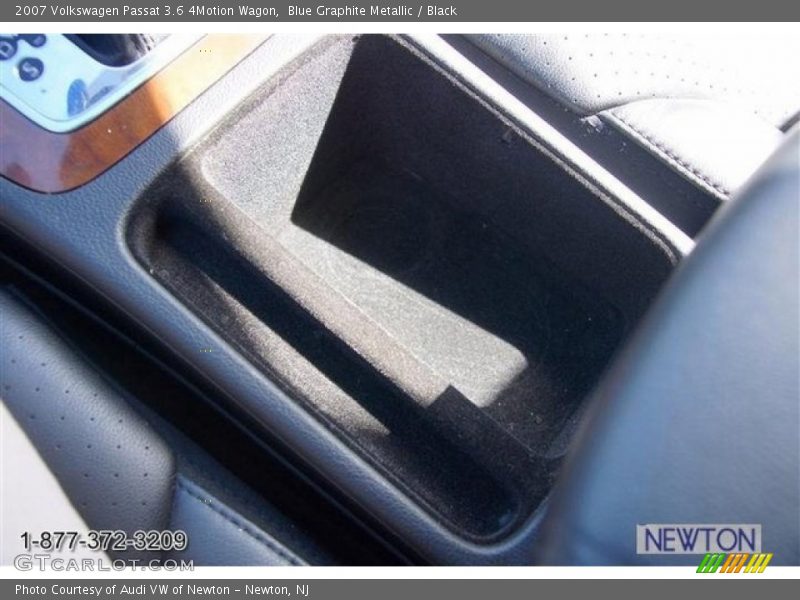 Blue Graphite Metallic / Black 2007 Volkswagen Passat 3.6 4Motion Wagon