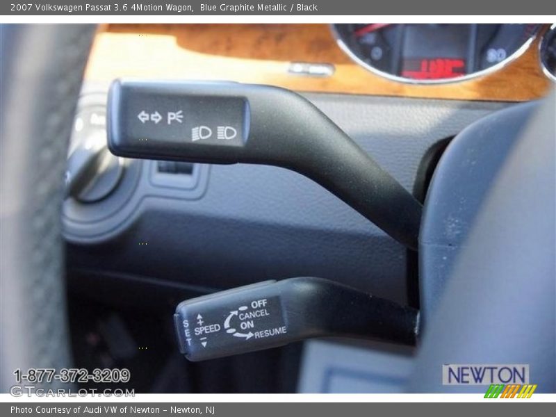 Blue Graphite Metallic / Black 2007 Volkswagen Passat 3.6 4Motion Wagon