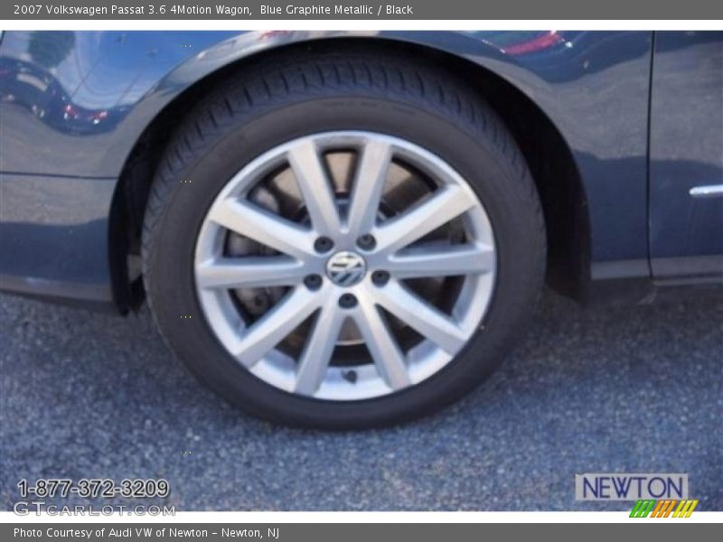 Blue Graphite Metallic / Black 2007 Volkswagen Passat 3.6 4Motion Wagon