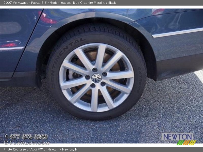 Blue Graphite Metallic / Black 2007 Volkswagen Passat 3.6 4Motion Wagon