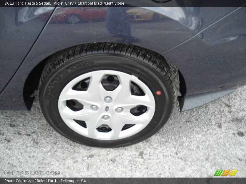  2013 Fiesta S Sedan Wheel